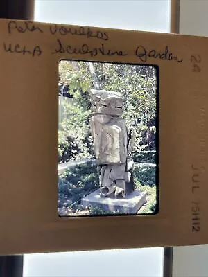 Peter Voulkos “UCLA Sculpture Garden” Funk Art Ceramics 35mm Slide • $14.95