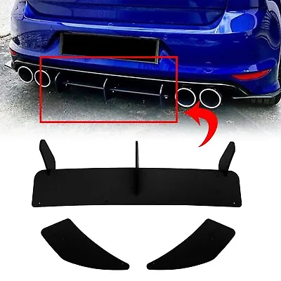 Rear Bumper Diffuser Lip Splitter For Volkswagen Golf 7 MK7 R Rline 2014-2017 • $73.86