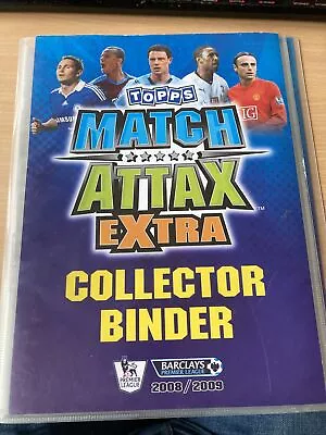 Match Attax Extra 2008/2009 Binder/ Folder/ Bundle X141 • £9.99