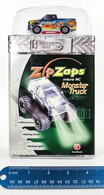 Zip Zaps Ford BIGFOOT Micro RC Monster Truck (Radio Shack) SEALED 2004 20+ Y/O • $65