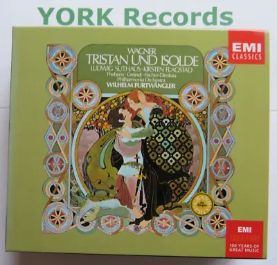 WAGNER - Tristan Und Isolde FURTWANGLER / SUTHAUS / FLAGSTAD - Ex 4 CD Set EMI • £14.99