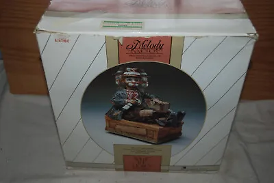 Waco Melody In Motion WILLIE THE HOBO Clown Music Box - NEW • $60