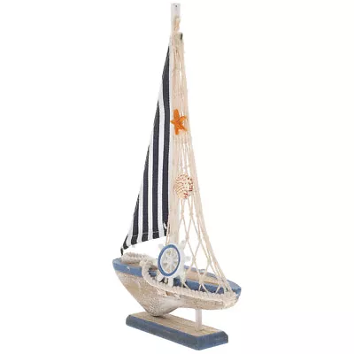 Sailing Boat Ornaments Coastal Decorations Decor Sailboat Ornament • $13.90