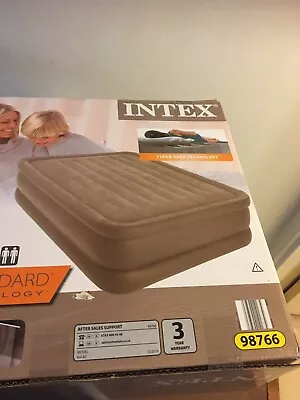 Intex Deluxe Queen Size Air Bed New Sealed In Box • £55