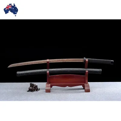 Australia Wooden Katana Handmade Rosewood Blade Xiaoao Unsharpened Samurai Sword • $269