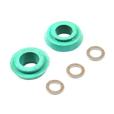 Vw Bug Bus T3 Ghia Updated Oil Cooler Seal Kit Set (green 8-mm/10-mm) 111198029 • $7.01