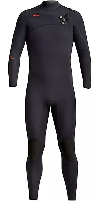 Xcel Mens Infiniti LTD 4/3mm Chest Zip Wetsuit - Black • £329.95