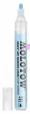 Molotow Grafx 728 Art Masking Liquid Marker 4mm Round Tipped Pen • $6.31