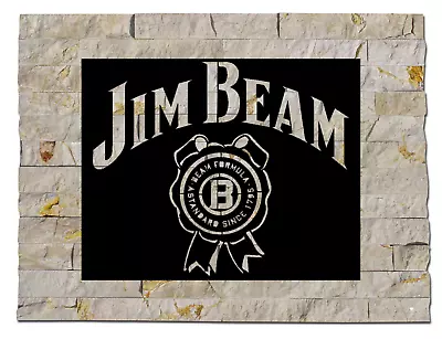 $55 • Buy Jim Beam Man Cave, Shed Or Bar Wall Sign