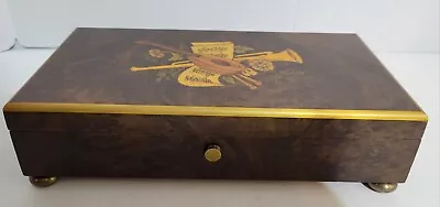 Reuge Music Box 3/72 Switzerland Plays Mozart Eine Kleine Nachtmusik 3 Parts  • $549.95