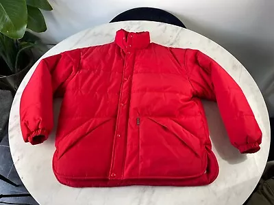 Acne Studios - Men’s Red Oversize Padded Puffer Jacket - M • £240