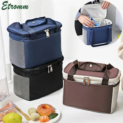 Insulated Lunch Bag Adult Lunch Box For Work School Men Women Kids Leakproof US • $11.16