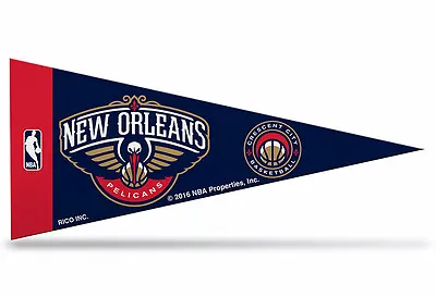 Orleans Pelicans NBA Mini Pennant 9 X4 New Felt Made In USA Banner Flag • $2.49