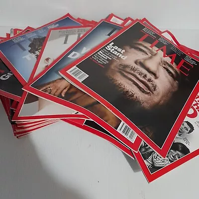 Time Magazine 2010 2011 Copies Magazines Over 35 Copies NEWS • $49.50