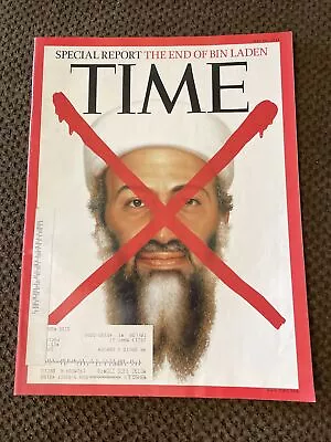 TIME MAGAZINE May 20 2011 Osama Bin Laden-X Face Issue • $15.99