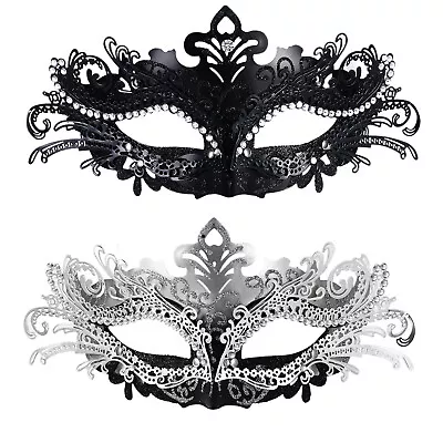 Women Masquerade Mask Mardi Gras Venetian Decoration Masks Cosplay Party Costume • $14.99
