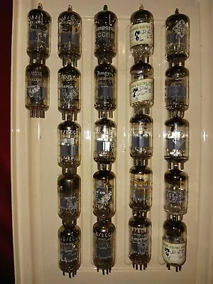 6dj8/ecc88 Lot Of 22 Telefunken Amperex Vacuum Tubes No Reserve • $6.50