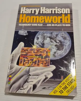 Homeworld By Harry Harrison (Paperback 1980) Vintage Sci Fi Tracked Postage • $16.33
