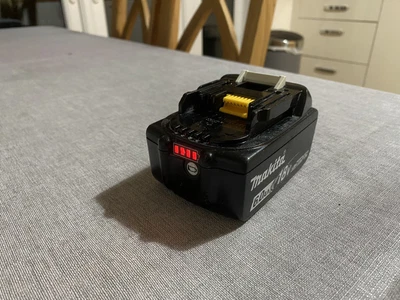 £60 • Buy Makita Genuine BL1860B 18V 6.0Ah Li-Ion Battery With Charge Level Indicator