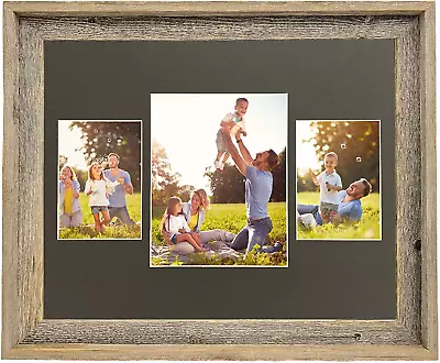 | Farmhouse Style Rustic 16X20 Collage Picture Frame | 3 - Opening Display With • $79.42