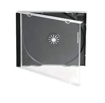 50 CD JEWEL CASES COMPLETE WITH BLACK TRAYS / GRADE A - 10.4 Mm SPINE - NEW • £22.97