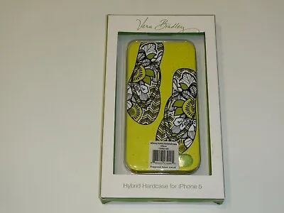 Vera Bradley Snap On Hard Case - Whimsy Hybrid Green Sandals - Fits IPhone 5 • $4.95
