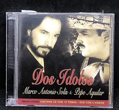Marco Antonio Solis CD Marco Antonio Solis Dos Idolos CD & DVD Spanish Music CD • $16.99