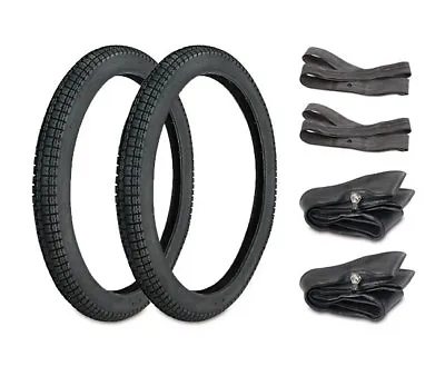 £51.90 • Buy 2x Tires 2x Hose 2.25x19 Simson SR2, SR2E Rim Belt (23x2.25)