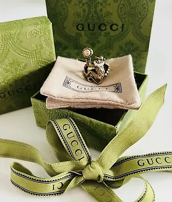 Awesome NEW Gucci Monkey Ring Rare Sold Out • $499