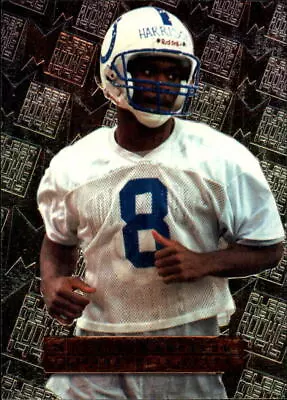 1996 Metal Football Card #135 Marvin Harrison Rookie • $2.25