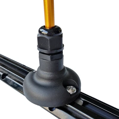 $14.53 • Buy Nylon Kayak Flag Base Track/Rail Mount For Fishing Boat Marine Yacht Accessories