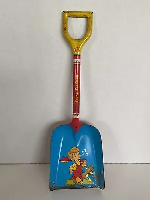 Vintage Ohio Art  Happy Sandman   Toy Sand Pail Shovel Beach Decor • $19.95