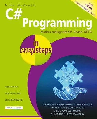£9.99 • Buy C# Programming In Easy Steps, 3rd Edition
