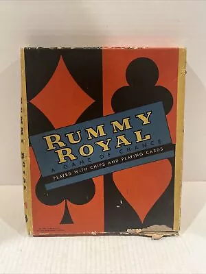 Vintage 1937 Rummy Royal Game Whitman Publishing With Mat  • $14.99
