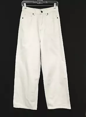 Sandrine Rose The Virgin Label Juniors' Size 24 Dust White High Waist Jean Pants • $20