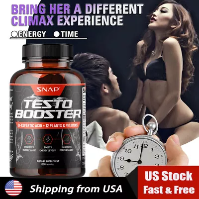 Men's Health Supplements - Testosteron Booster For Men Build Energy Muscle • $10.69