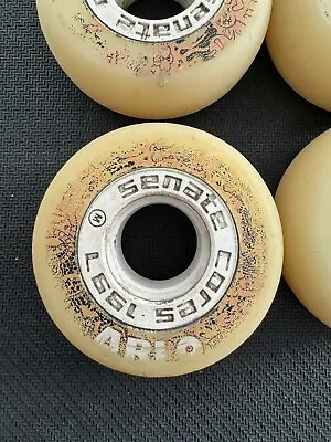VINTAGE SENATE Cores ARLO EISENBERG 90s Skate Wheels 57mm 1997 • $39.99