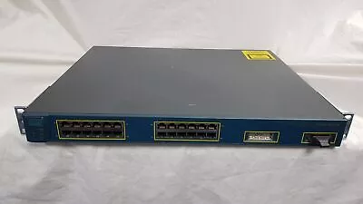 Cisco Ws-c3550-24-emi Catalyst 3550 EMI 10/100 24-Port Switch With Rackmount Ear • £16.99