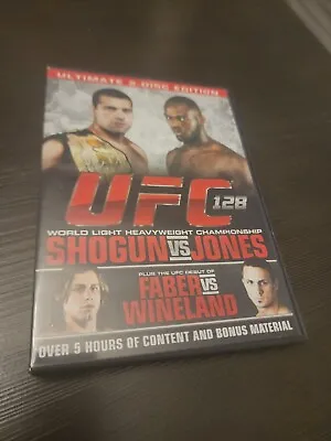 UFC 128: Shogun Vs. Jones (DVD 2011 2-Disc Set) • $7.99