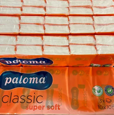 40 Packs Of 10 Pocket Tissues 3ply New /sealed Free Shipping • £9.99