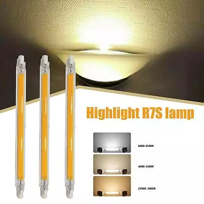 R7S COB LED Bulb 189mm Dimmable Halogen Tube Glass Lamp UK 2024 Replace T8C1 • $16.91