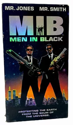 Men In Black VHS 1997 Science Fiction Action Aliens Will Smith Tommy Lee Jones • $4.95