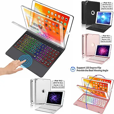 $41.51 • Buy Smart Keyboard Case Stand For IPad 7th/8th/9th Gen 10.2  Air 3 Pro 10.5  BT USB