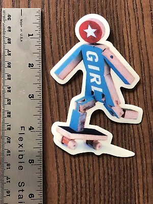 NOS Vintage Girl Skateboards Skateboarding Sticker / Decal • $4.95