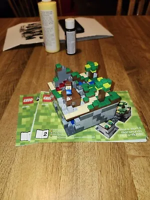 Lego Minecraft: Micro World - The Forest (21102) • $20