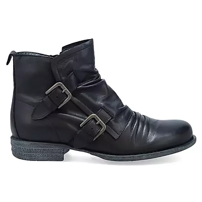 Miz Mooz Leslie Black Boots EUC Size EU 41 (US 9.5-10) • $89.99