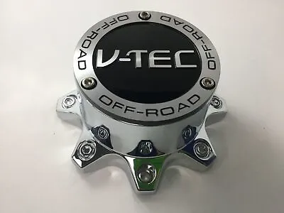 Vision V-Tec Offroad Chrome 8 Lug Custom Center Cap C394-8 C394-8-CAP VT101 • $28.35