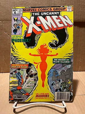 Uncanny X-men #125 (1979) Bronze Age Mark Jewelers Ad Marvel Comics Newsstand A5 • $75