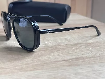 Vuarnet Edge Regular - Black - Gray Polar Polarized Sunglasses VL210600031622 • $350