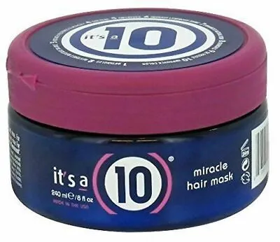 It's A 10 MIRACLE HAIR MASK 8oz ~ Made In USA~100% AUTHENTIC • $19.98